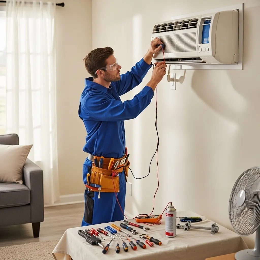 Gaziosmanpaşa Maytag Maytag klima gaz dolumu ve bakım – Enerji verimliliği artırıldı. - Teknik servis örneği